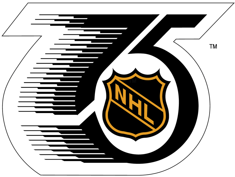 National Hockey League 1991 Anniversary Logo vinyl decal